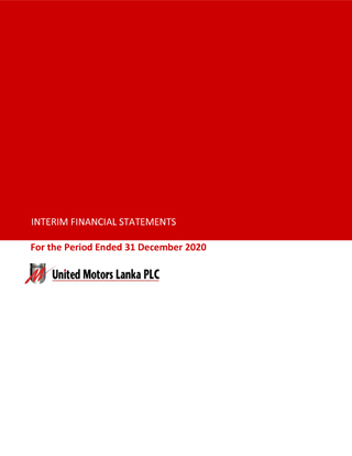 Cover Image for Interim Report December 2020